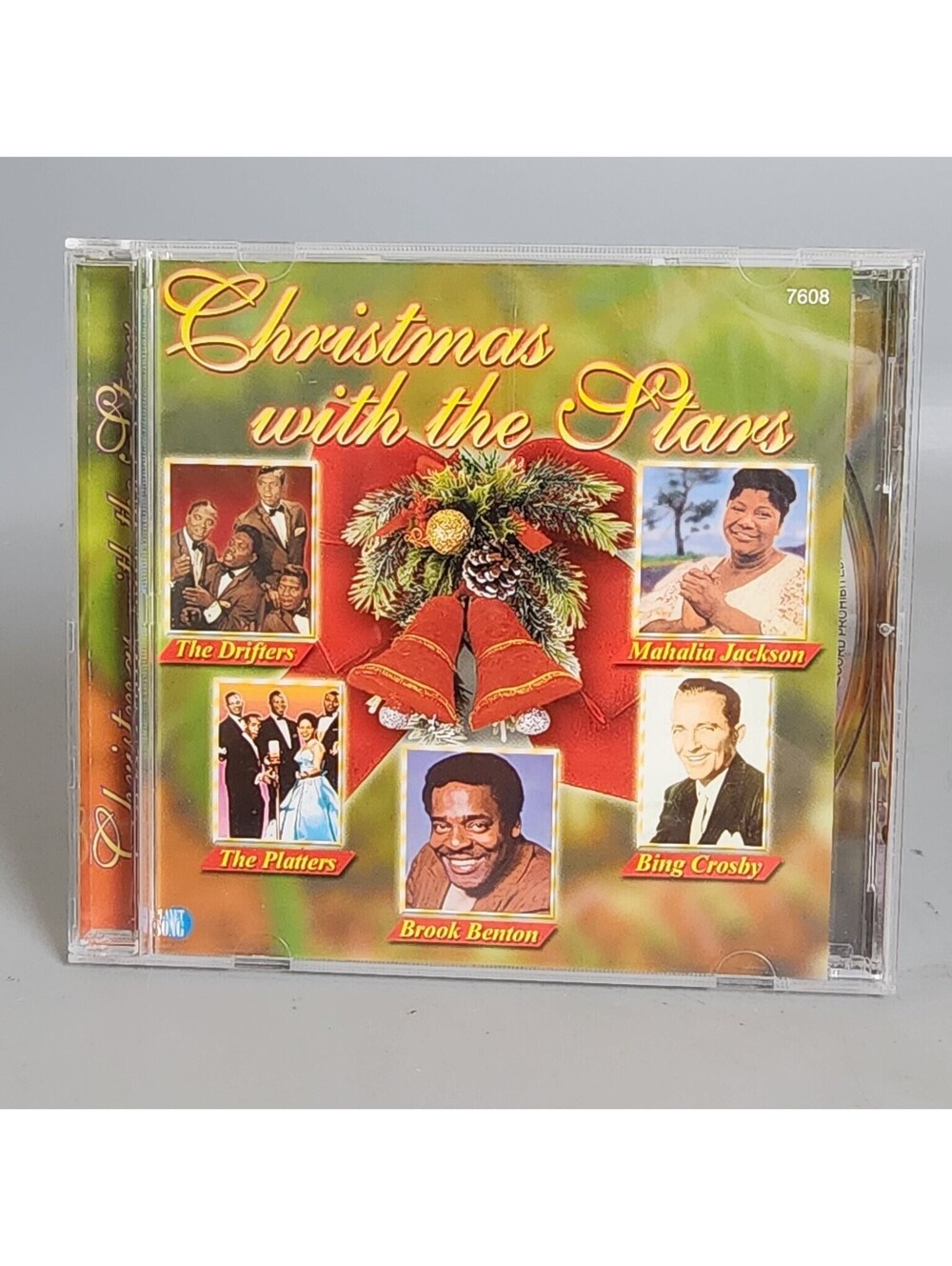 Christmas with the Stars CD Bing Crosby Mahalia Jackson The Drifters The